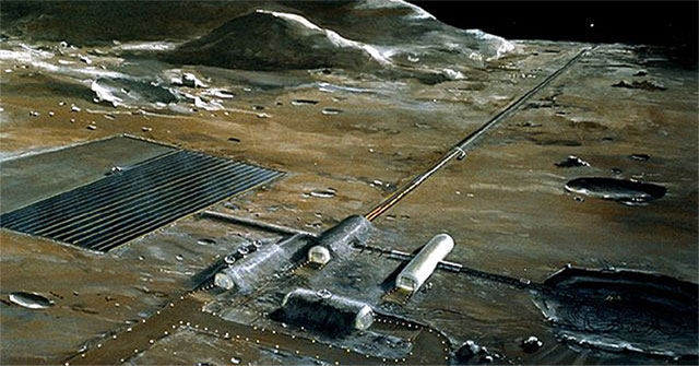 The Earth's Moon is a giant platinum storehouse?