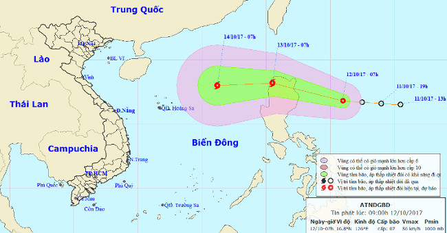 The East Sea is about to welcome the 11th storm
