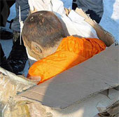 The embalmed monk in Mongolia may not have died yet