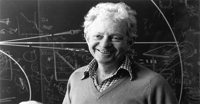 The eminent physicist, the father of the phrase