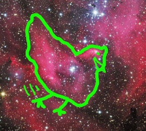 The enchanting beauty of the nebula