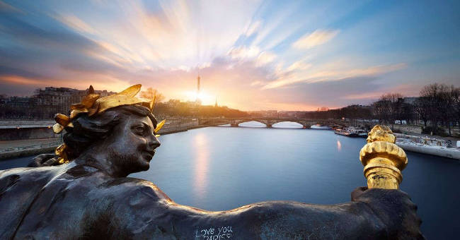 The enchanting sunrise moments make you