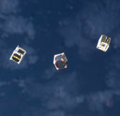 The F-1 satellite has not yet signaled