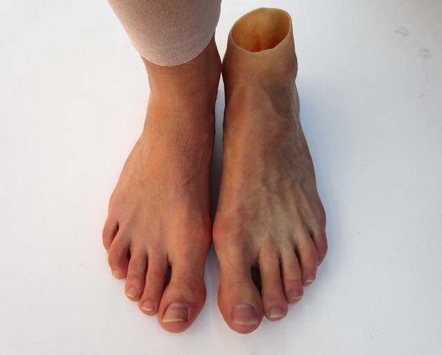 The fake but 'real' body parts are incredible