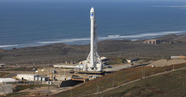 The Falcon-9 boosters landed on the launch in the sea failed