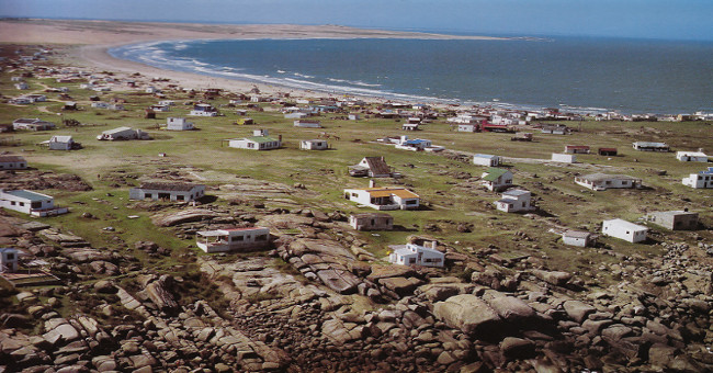 The famous electric and water village in Uruguay