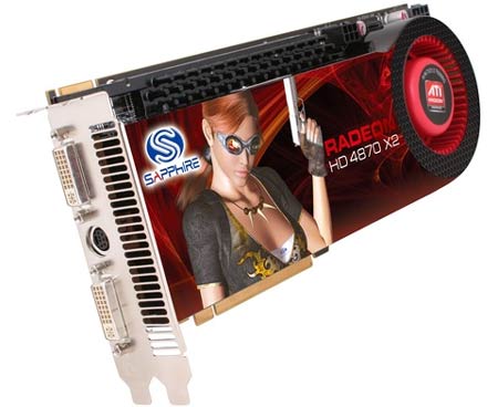 The fastest graphics card in the world with 2.4 teraflop speed