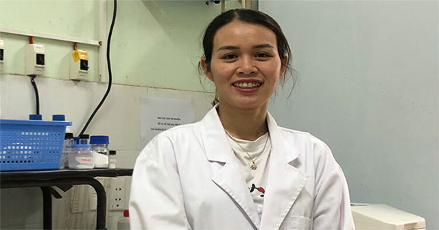 The female doctor created hemostatic material from fish scales