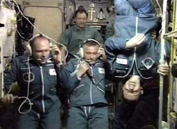 The fifth visitor arrived on the ISS