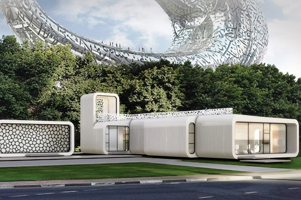 The first 3D printing office in the world
