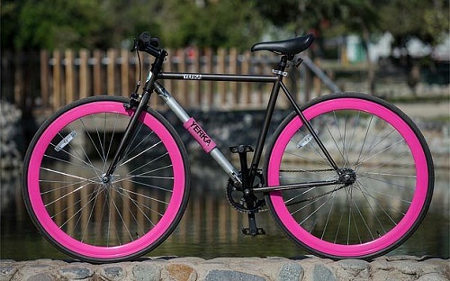 The first anti-theft bike in the world