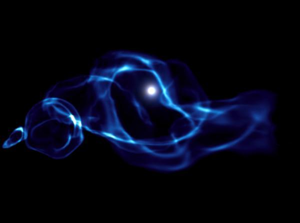 The first black holes were