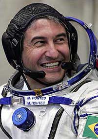 The first Brazilian to fly into space