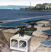 The first cross-sea tunnel connecting Asia-Europe