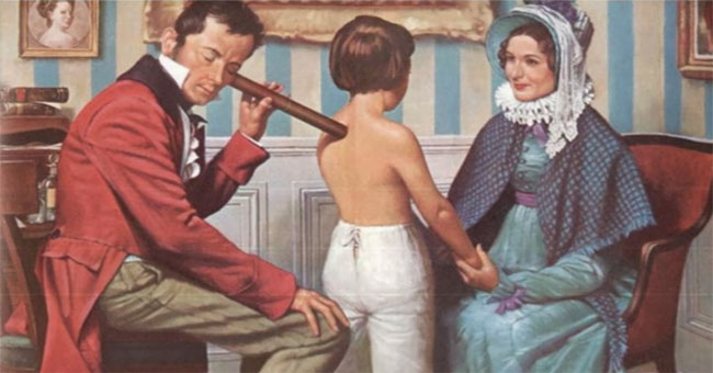 The first doctor created the legendary stethoscope for medical practice