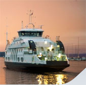The first electric ferry in the world