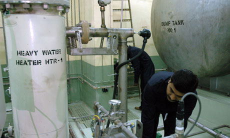 The first nuclear reactor uses new fuel