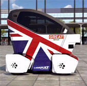 The first self-driving car in Britain
