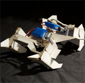 The first self-transforming robot in real life