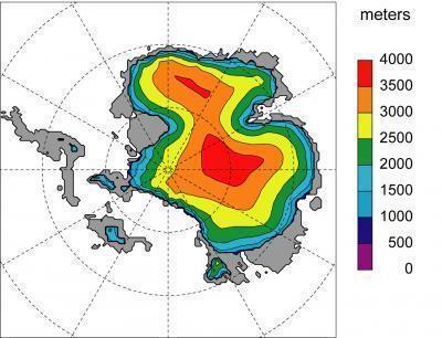 The formation of Antarctic glaciers