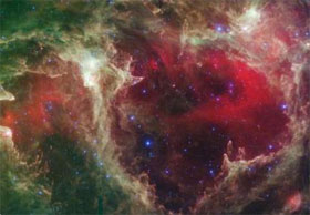 The formation of young star generations
