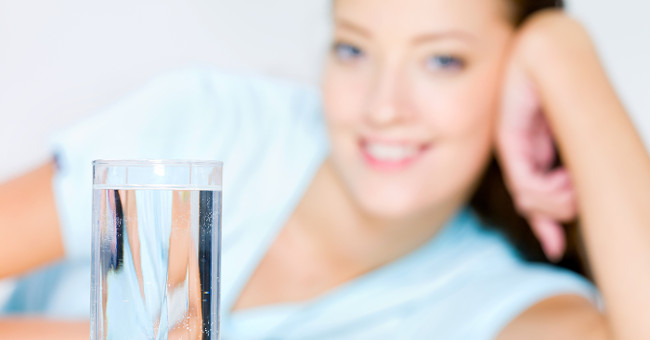The formula helps you know how much water you need to drink each day