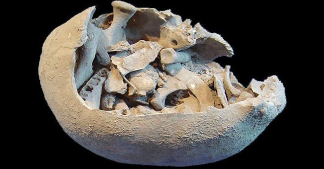 The funeral rite of cremation was almost 10,000 years ago
