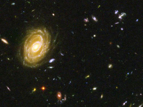 The galaxy has the highest rate of 'production'