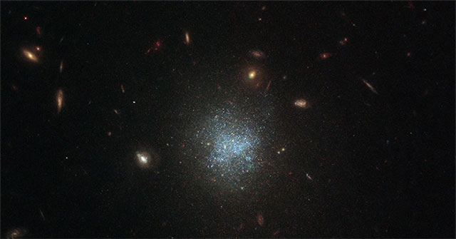 The galaxy is 30 million light-years from Earth