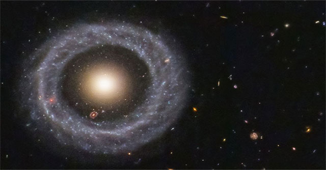 The galaxy is 600 million light-years from Earth