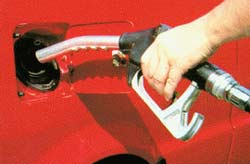 The gasoline with acetone is very toxic