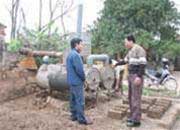The gas-turning machine turns into ... mud