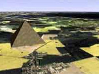 The Germans built pyramids