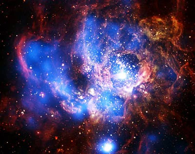 The giant area proliferates new stars