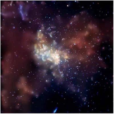 The giant black hole in the Milky Way