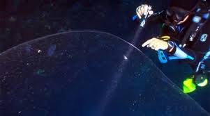 The giant globe is mysterious throughout the sea floor