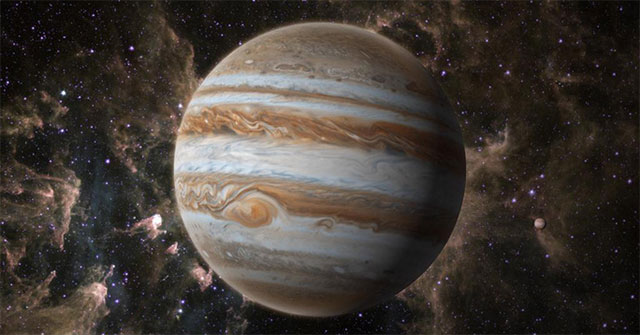 The giant planet is throwing meteors toward Earth