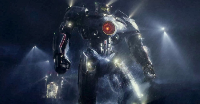 The giant robot made by the operator like Pacific Rims is real