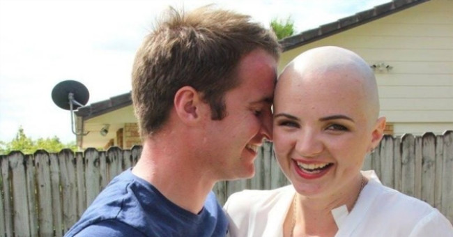 The girl discovered breast cancer thanks to her hug
