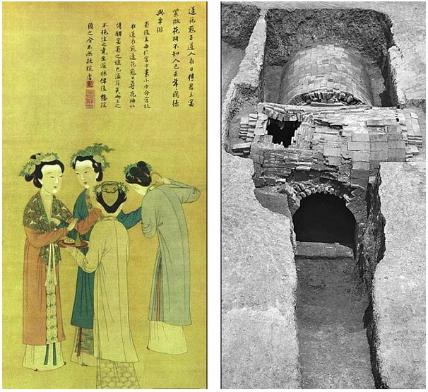 The grave was found full of pure gold in China