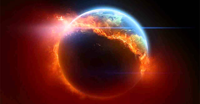 The great catastrophes can cause mankind to perish