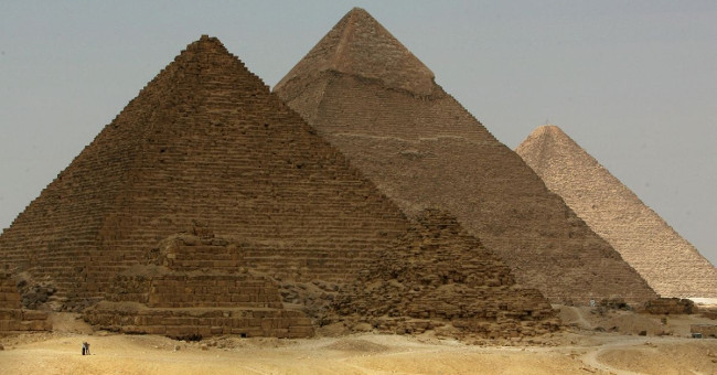 The Great Pyramid of Giza has a large error in construction