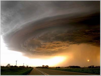 The greenhouse effect does not increase the number of storms