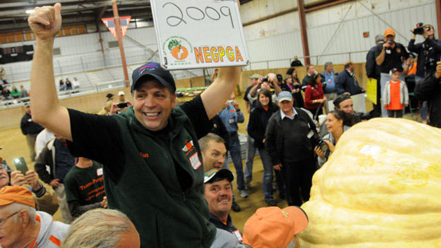The heaviest pumpkin in the world