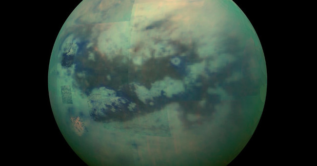 The hidden surface of Titan satellite's life