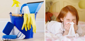 The house is too clean to make children easily sick