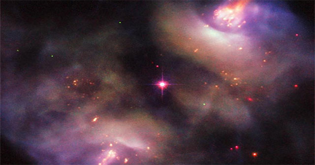 The Hubble Space Telescope records images of dying stars