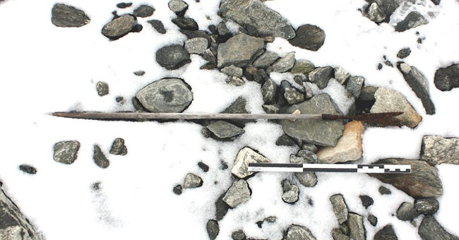 The ice melts to reveal 2,000 precious objects in Norway's highest mountain range