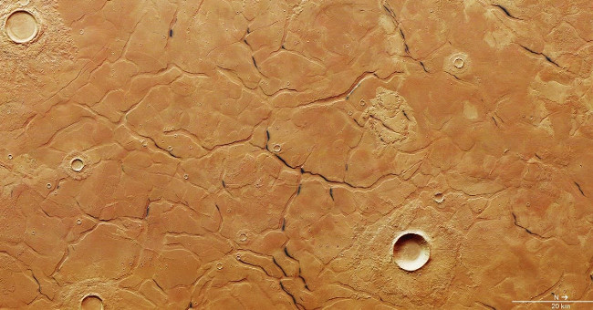 The ice sheet on Mars can provide water for future residents