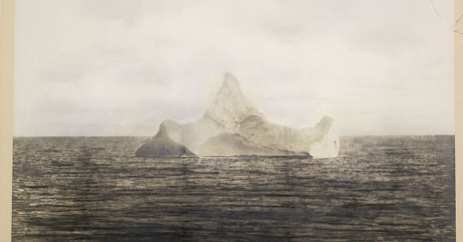 The iceberg sank the Titanic with a lifespan of 100,000 years